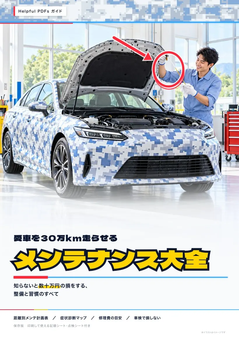 愛車を30万km走らせる メンテナンス大全 表紙